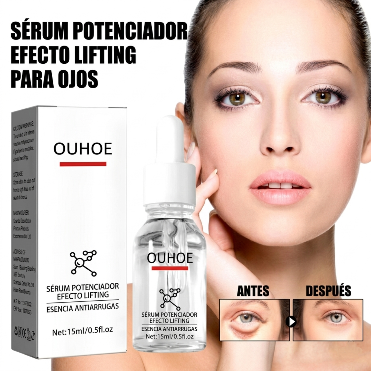 Serum quita Ojeras